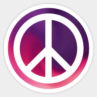 Peace Sign #9 Sticker